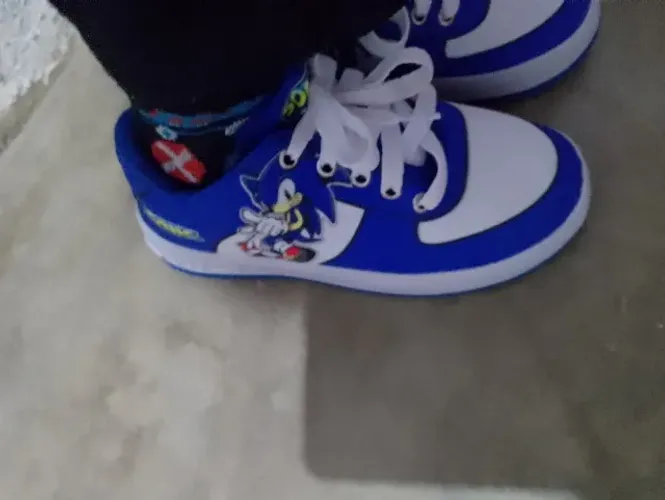 Sapato infantil sonic