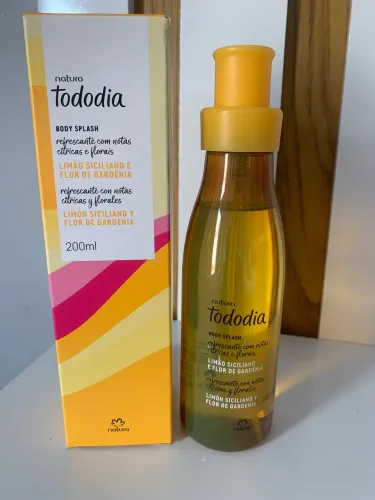 Body splash limão siciliano e flor de gardênia!