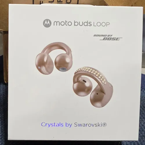 Fone Motorola Moto Buds Loop Swarovski