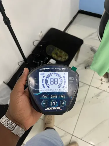 DETECTOR DE METAIS PROFISSIONAL JOYFOX COMPLETO