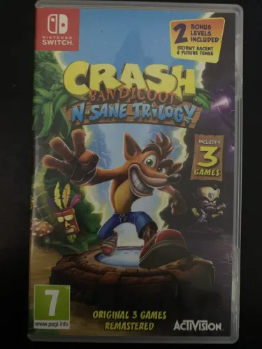 Crash Bandicoot, Trilogia - Nintendo Switch