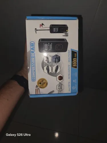 Compressor de ar + auxiliar de partida