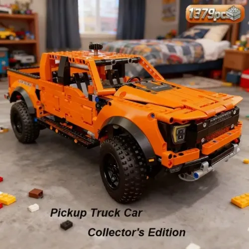 Blocos de Construção Carro F-150 Raptor - 1379 Peças (Novo , Pronto para Montar)