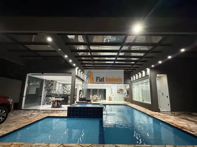 Chácara com 3 suítes à venda, 1200 m² por R$ 1.350.000 - Condomínio Recanto Rio Pardo - Ja