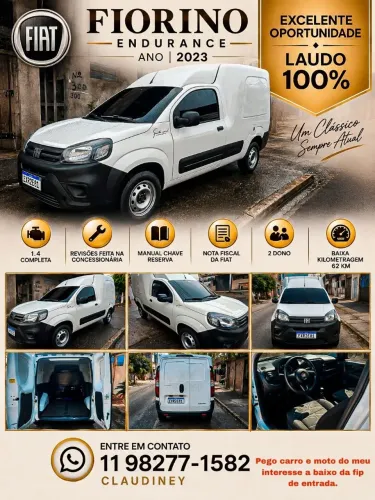 Fiat Fiorino Endurance EVO 1.4 Flex 8V 2P 2023