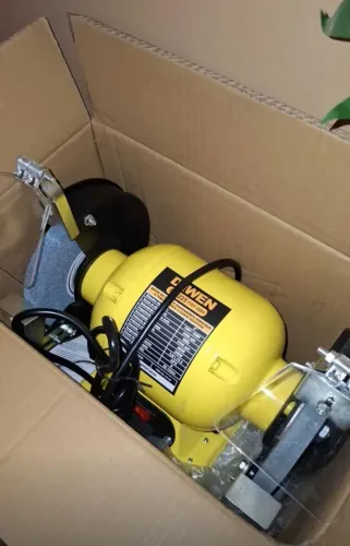 Motor esmeril de bancada 360w