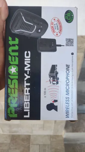PTT Wireless presidente na caixa programado p rádio cobra 148 gtl, mas serve p outros rad