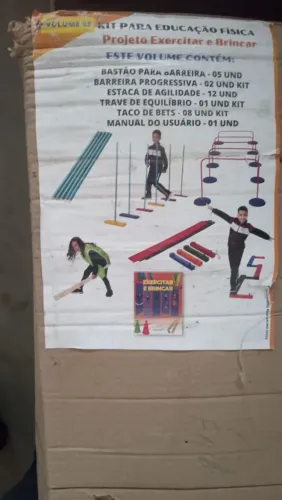 Kit de educação física infantil 