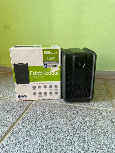 Estabilizador da marca SMS 500w bem conservado