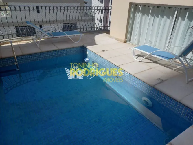 COBERTURA GUARUJA SP - Enseada: Vista, Piscina, Gourmet, Mobiliada, 4 Quarto, 3 Banheiros,