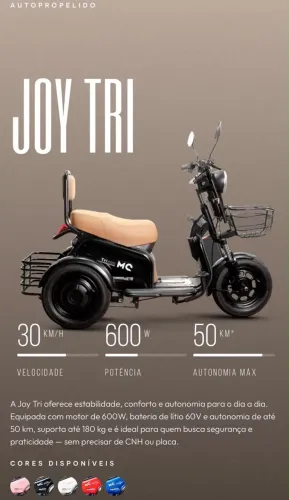 Triciclo eletrico