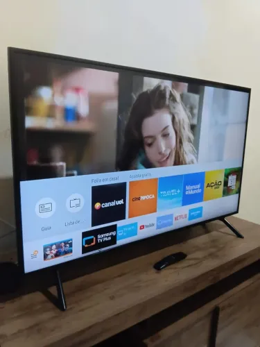 Smart TV Samsung 50 4K UHD RU7100 - Funcionando 100%