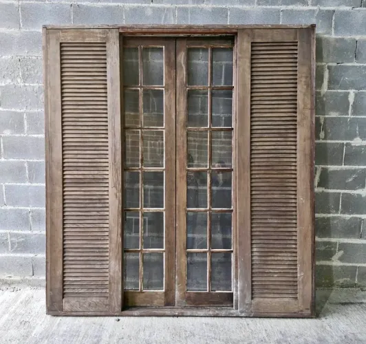 Porta janela Imbuia