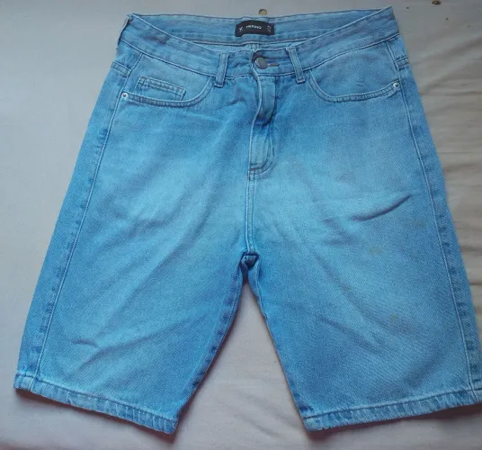 Bermuda Jeans Hering - tamanho G