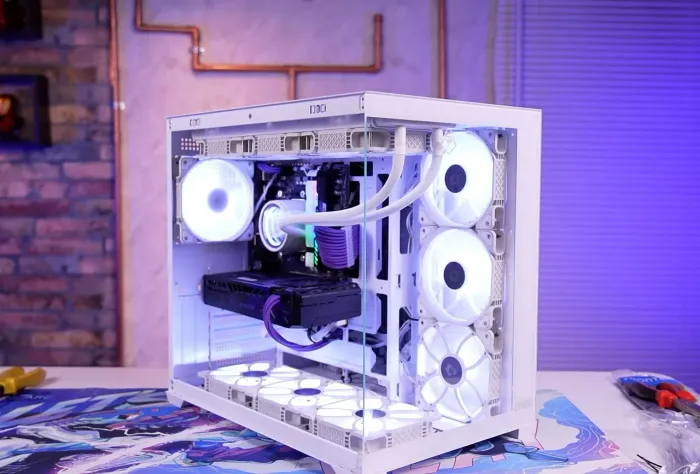 Gabinete Gamer Mancer CV500L branco novo lacrado