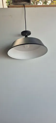 2 Luminárias estilo industrial 46cm