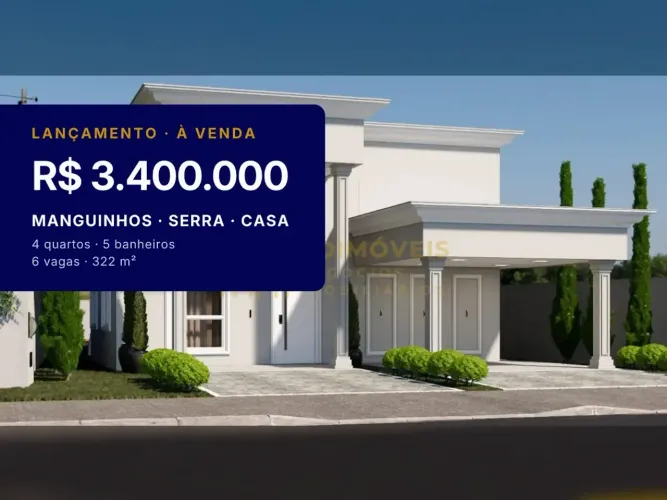 Linda Casa em Manguinhos: Sofisticação e Conforto em Cada Detalhe