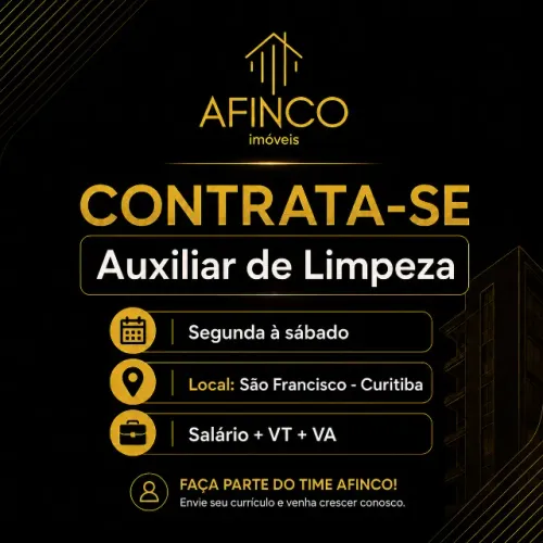 Auxiliar de Limpeza