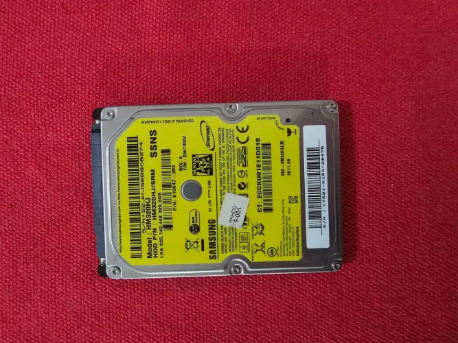 Hd 320Gb Sata 2.5 P/ Notebook