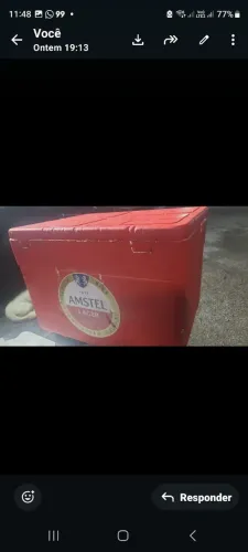 Caixa de isopor