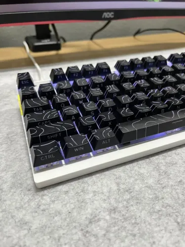Teclado Mecânico Motospeed K82 + Keycaps