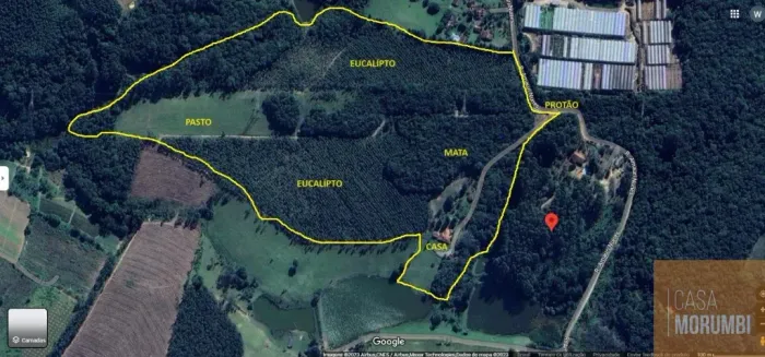 Fazenda/Sítio com 5 Quartos e 8 banheiros à Venda, 10 alqueires m² e 600 construção / com