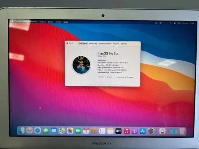Vendo Macbook Air A1466 2013 i7 (Usado)