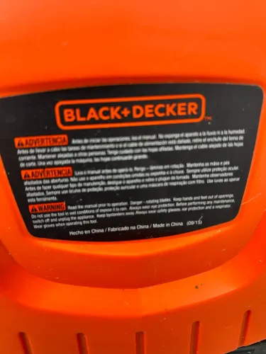 Cortador de grama Black e Decker