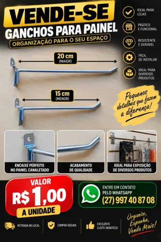 GACHOS PARA PAINEL CANELADO