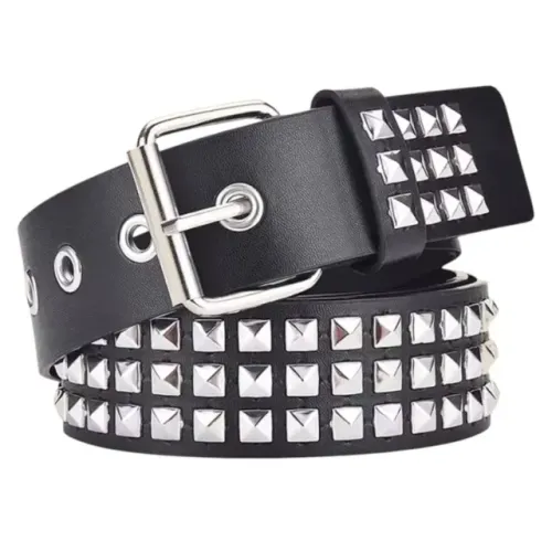 Cinto Rocker com Tachas