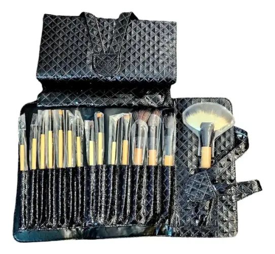 Kit Pincéis I Candy Profissional 15 Peças Com Estojo