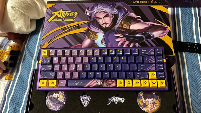Teclado ATK RS6 aspas