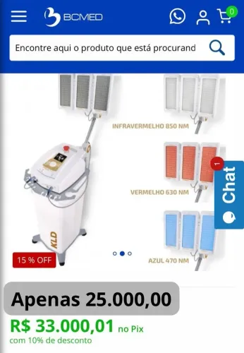 Esquipamento para estética avançada