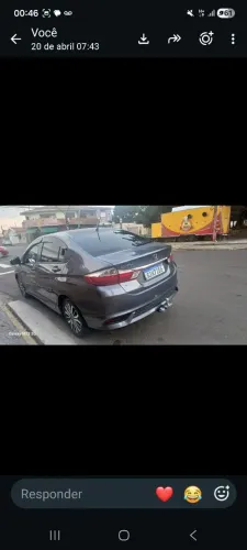 Honda City Sedan EX 1.5 Flex 16V 4P Aut. 2019