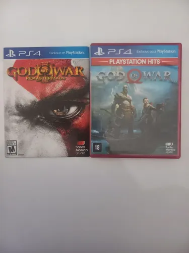 GOD OF WAR 3 REMASTERIZADO + GOD OF WAR COMBO 2 JOGOS DE PS4 MIDIA FÍSICA