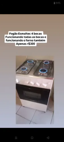 Fogão 4 bocas 