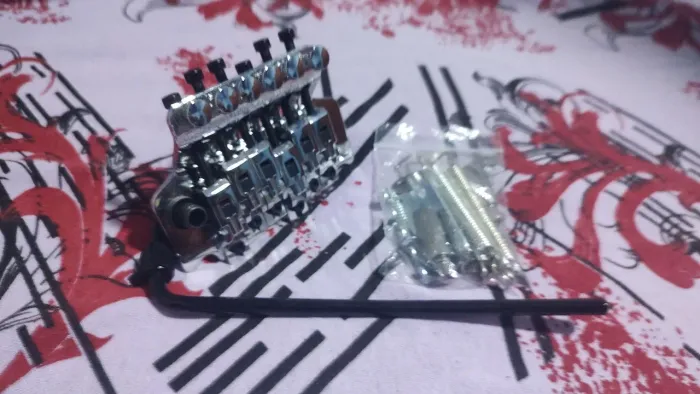 Ponte Floyd rose guitarra