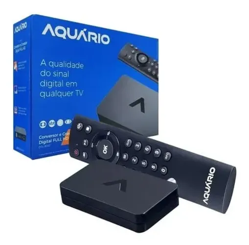 Conversor Tv e Gravador Digital Dtv-9000 Aquário *ENTREGA GRÁTIS*