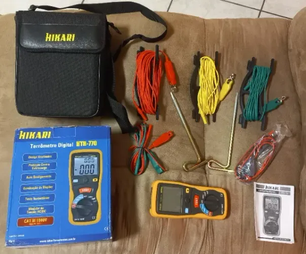 Terrômetro Digital Htr-770 - Hikari Portátil