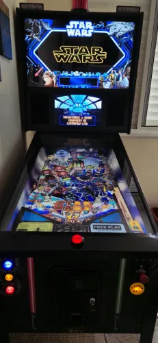 Pinball Virtual 43pol 3 Telas,Solenoides,Leds e Sensor Tatil