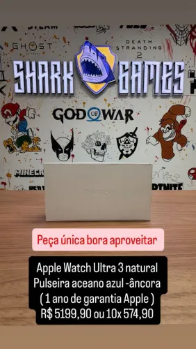 Apple watch ultra 3 natural 49mm lacrado