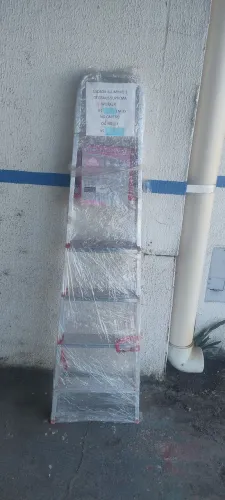 Escada alumínio 5 degraus