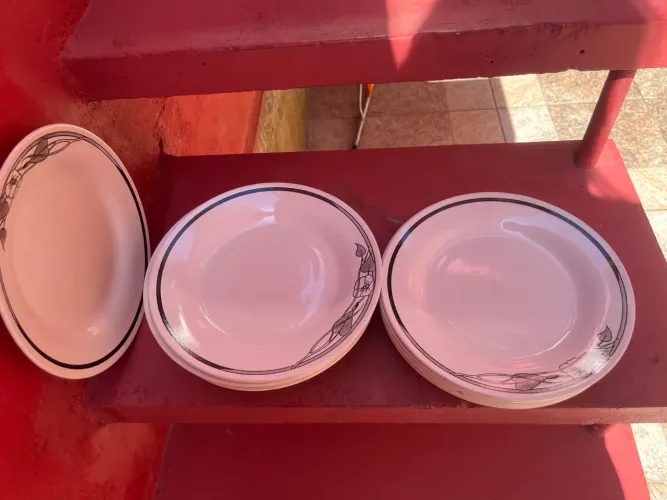 Conjunto de pratos : Cerâmica