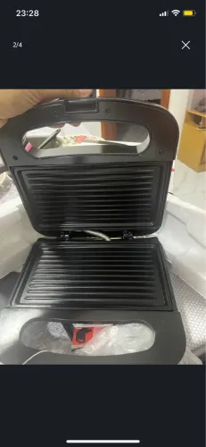 Sanduicheira e GRILL por 60 NOVA E NOTA FISCAL