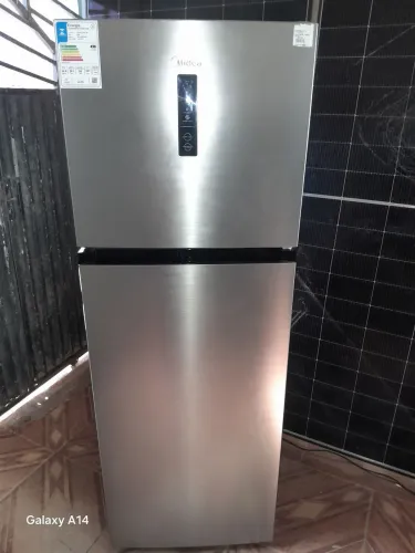Geladeira midea inox Frost Free