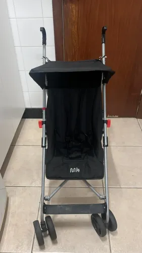 Carrinho Guarda-chuva Pocket 15kg Preto Multikids Baby Bb327