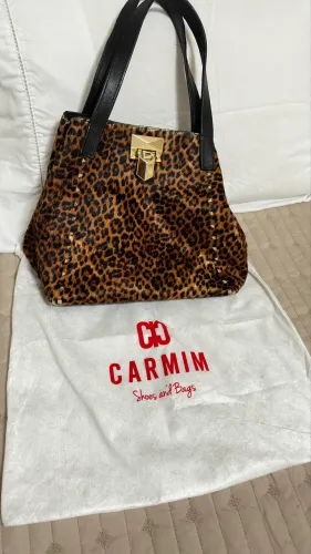 Bolsa couro Carmim 