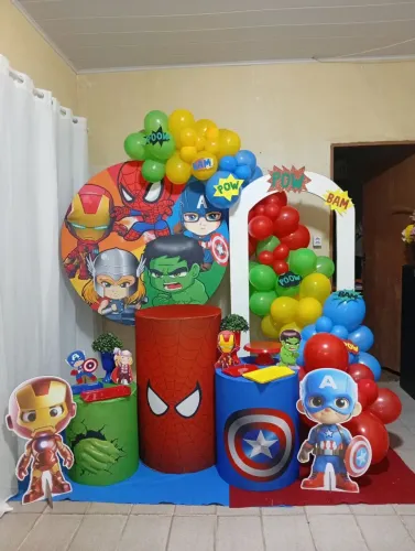 Aluguel de pegue e monte e decorações de festas