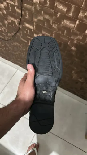 Bota 100% couro