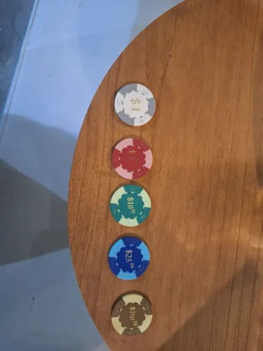 Fichas de Poker para Reposição
